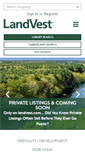 Mobile Screenshot of landvest.com