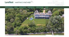 Desktop Screenshot of marthasvineyard.landvest.com